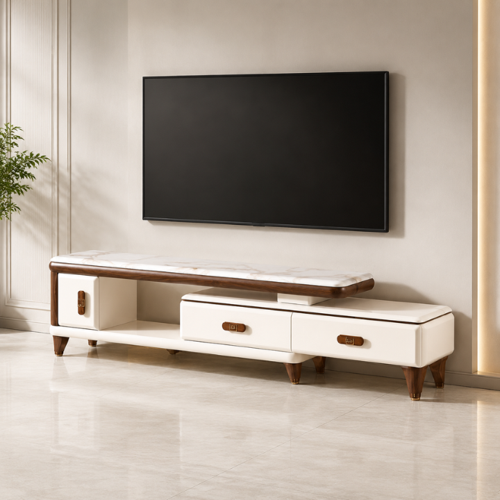 Tủ Tivi Mặt Đá Hiện Đại Nhập Khẩu HHP-TV106-21 Cao Cấp
