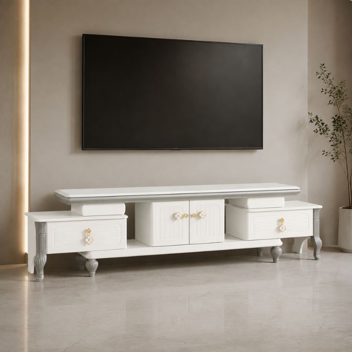 Tủ Tivi Mặt Đá Nhập Khẩu HHP-TV267-25 Cao Cấp