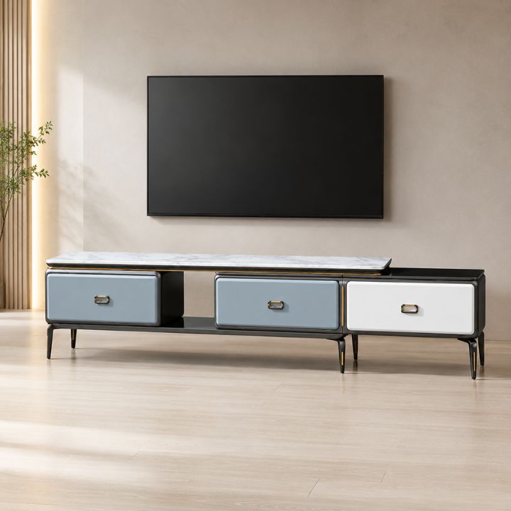 Kệ Tivi Mặt Đá Nhập Khẩu Hiện Đại HHP-TV60015-17 Cao Cấp
