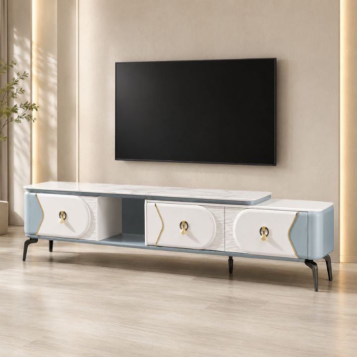 Tủ Kệ Tivi Mặt Đá Nhập Khẩu HHP-TV60025-17TV Cao Cấp