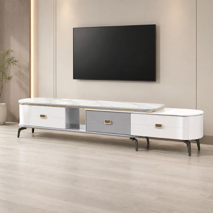 Tủ Tivi Hiện Đại Phòng Khách Nhập Khẩu HHP-TV60061K-17TV Cao Cấp