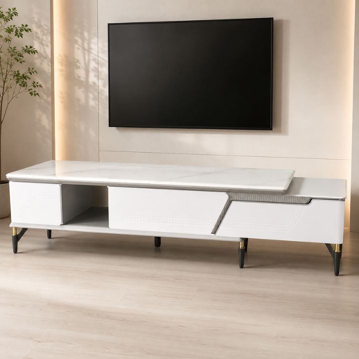 Tủ Tivi Phòng Khách Mặt Đá Nhập Khẩu HHP-TV60050-15TV Cao Cấp