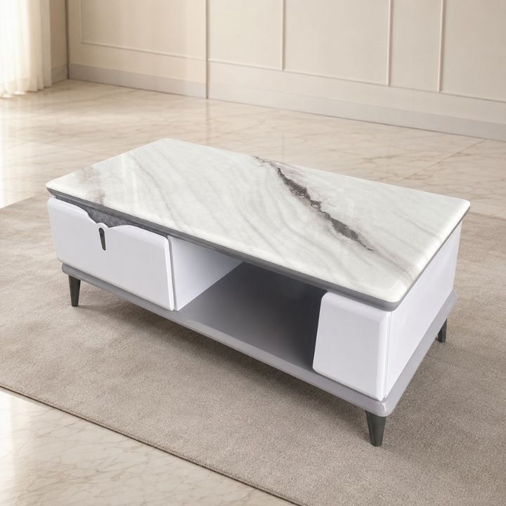 Bàn Nước Sofa Mặt Đá Nhập Khẩu HHP-BSF61218-12 Cao Cấp