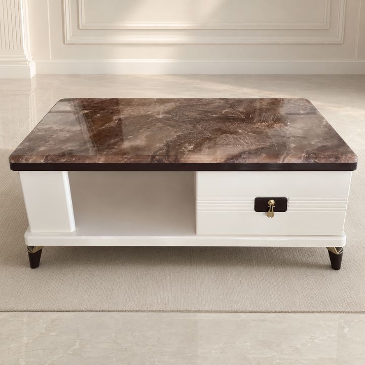 Bàn Sofa Mặt Đá Nhập Khẩu HHP-BSF260-13 Cao Cấp Thiết Kế Sang Trọng