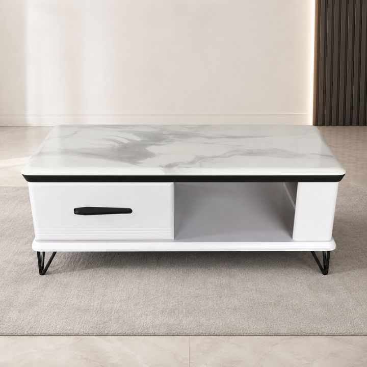 Bàn Sofa Mặt Đá Nhập Khẩu HHP-BSF60052-12 Mẫu Mới 2025