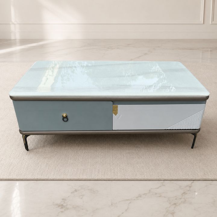 Bàn Sofa Mặt Đá Tự Nhiên Nhập Khẩu HHP-BSF288-13 Đẳng Cấp Tinh Tế