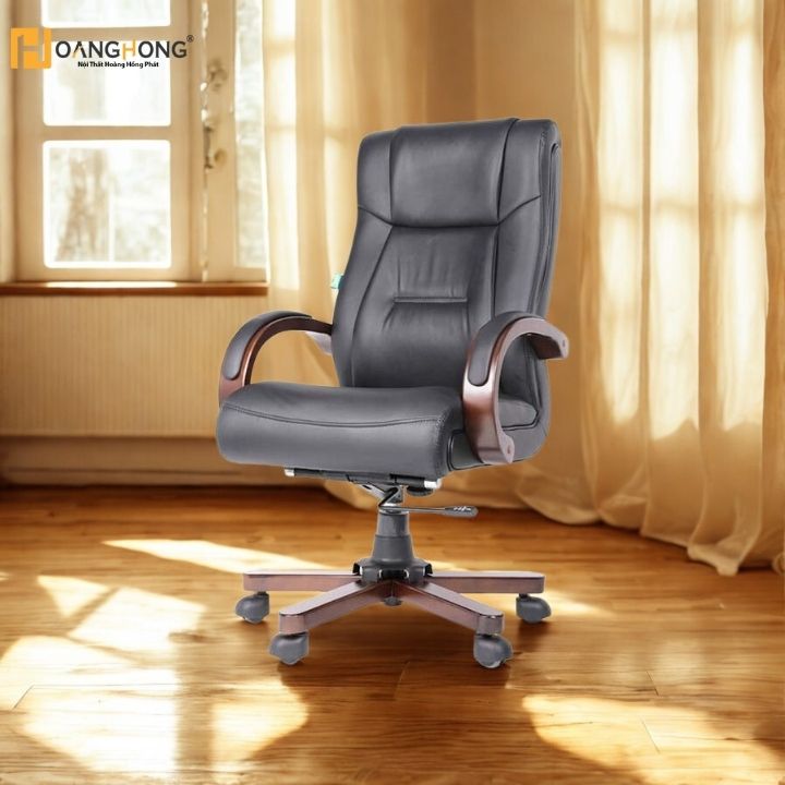 Ghế Lãnh Đạo Văn Phòng GTP 8036-U1 Ngồi Êm, Tựa Ngả, Da PU Bọc Dày