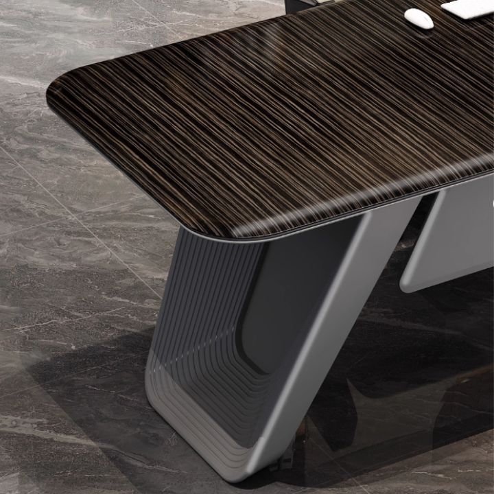 Bàn Giám Đốc Nhập Khẩu Cao Cấp Có Đèn LED DA2220-22 Khóa Vân Tay, Ngăn Tủ Tiện Ích  Thiết Kế Sang Trọng Cho Lãnh Đạo - Ảnh 12