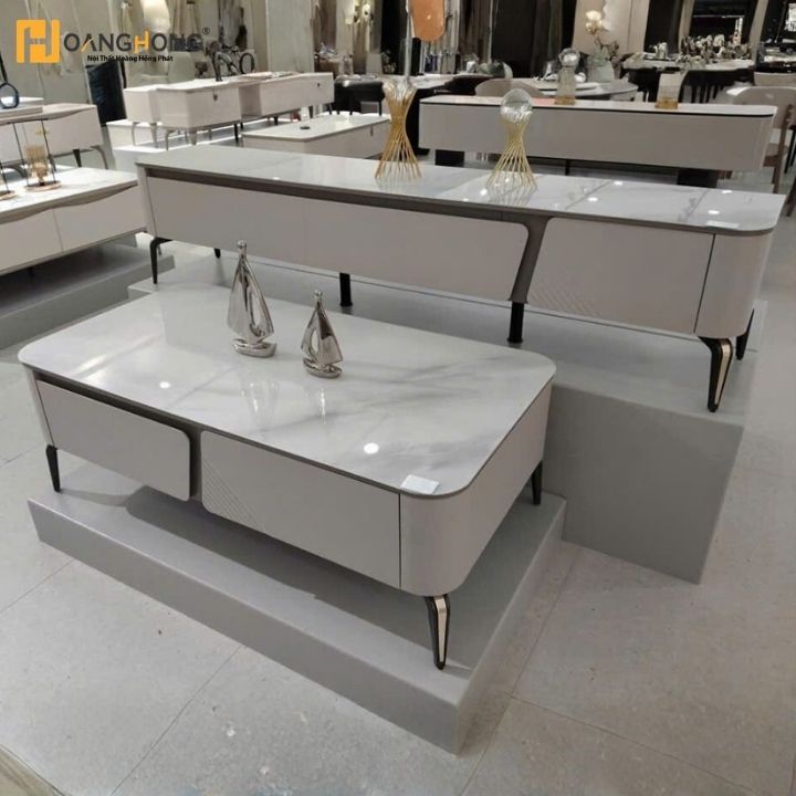 Bàn Trà Cao Cấp Có Hộc Tủ MT 3012 Nội Thất Phòng Khách Tinh Tế