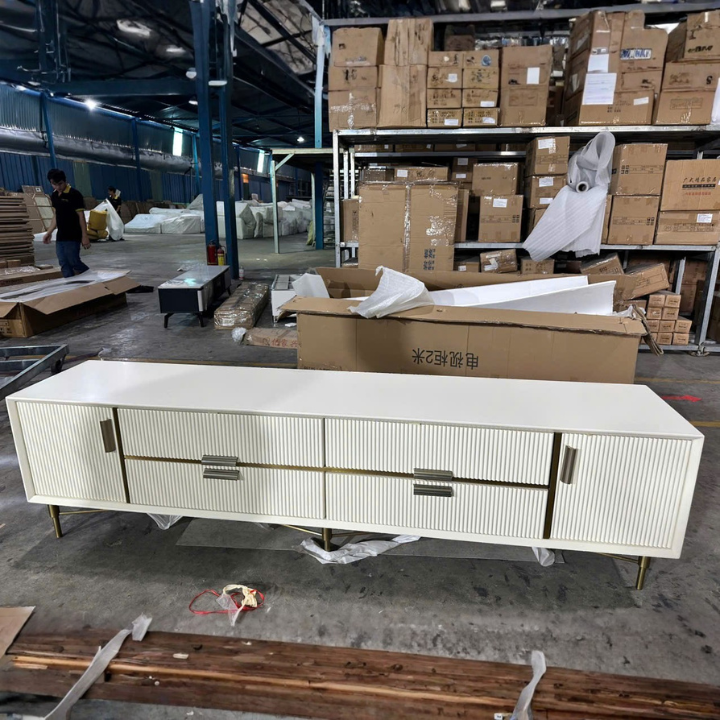 Kệ TV Hiện Đại TV3005 Gỗ MDF Cao Cấp – Decor Phòng Khách Đẹp