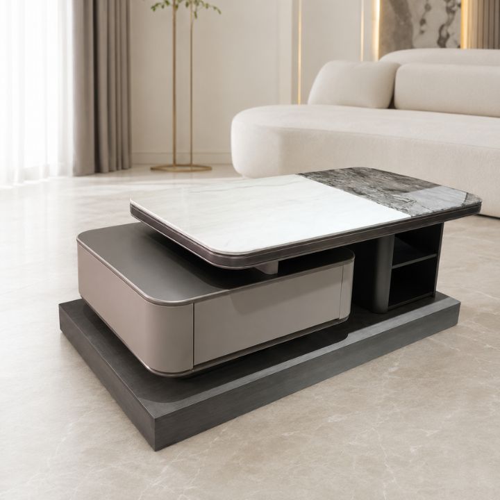 Bàn Trà Sofa Cao Cấp MT-BSF5524 Có Ngăn Chứa Đồ Tiện Lợi Sang Trọng Đẹp