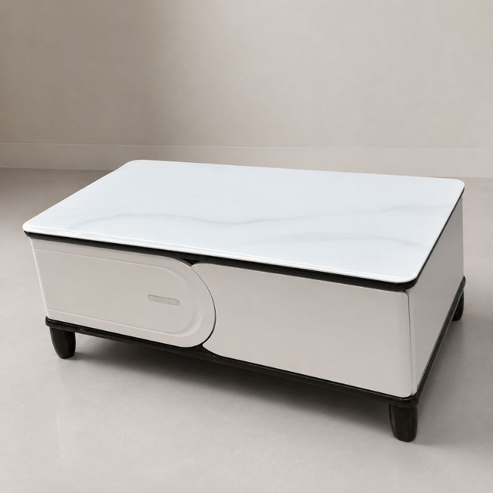 Bàn Sofa Mặt Đá Ceramic T2015-12 Sale Sốc Mẫu Đẹp Hiện Đại