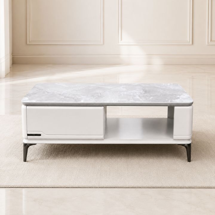 Bàn Sofa T2015-12 Mặt Đá Ceramic Kiểu Dáng Hiện Đại Giao Hàng Toàn Quốc