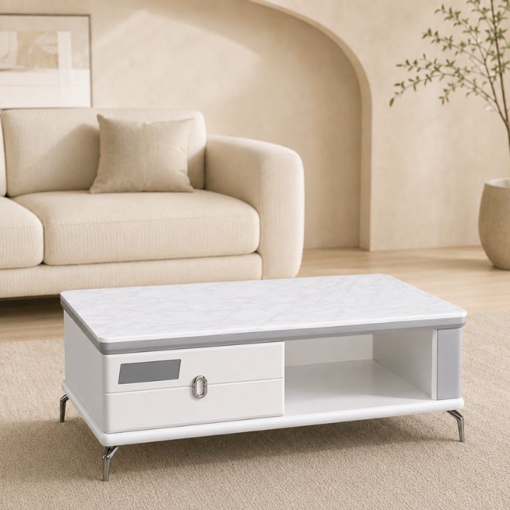 Bàn Trà Mặt Đá BSF61239 Ceramic Hiện Đại
