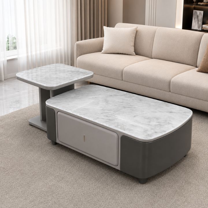 Bàn Trà Phòng Khách Cao Cấp MT C-722 Thiết Kế Hiện Đại, Dễ Phối Nội Thất