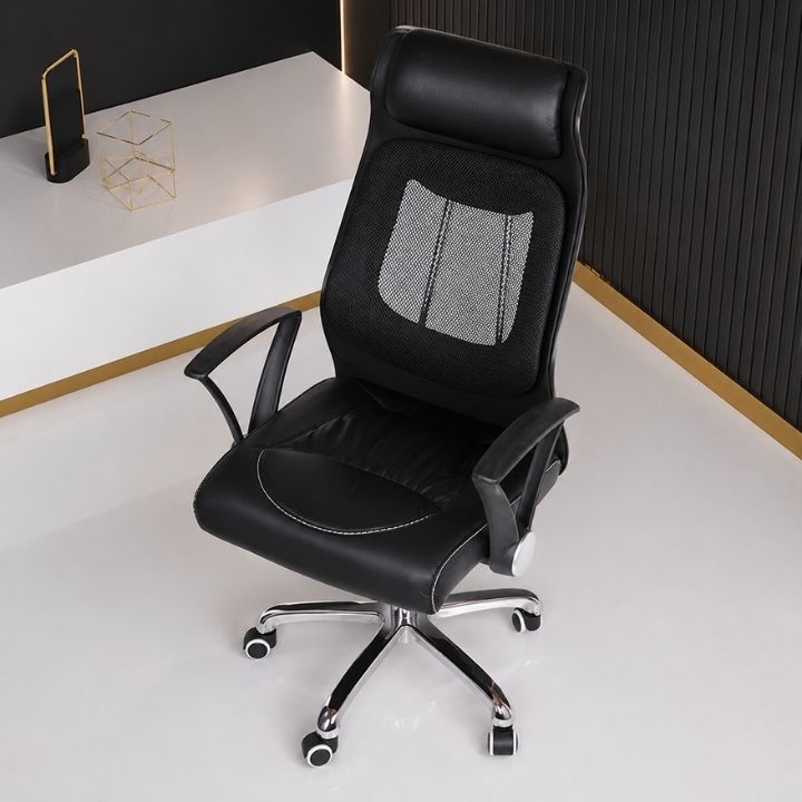Ghế Văn Phòng Lưng Lưới GVP G502-L1 Ngả Lưng 90–180° Cao Cấp - Ảnh 5