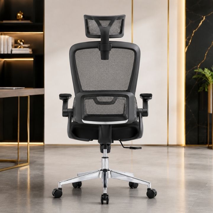 Ghế Văn Phòng Lưng Lưới GVP G527-X6 Ngả Lưng 135° - Ảnh 4
