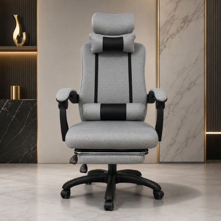 Hệ thống ngả lưng 150 độ và gác chân thông minh của ghế lưới văn phòng GVP G538