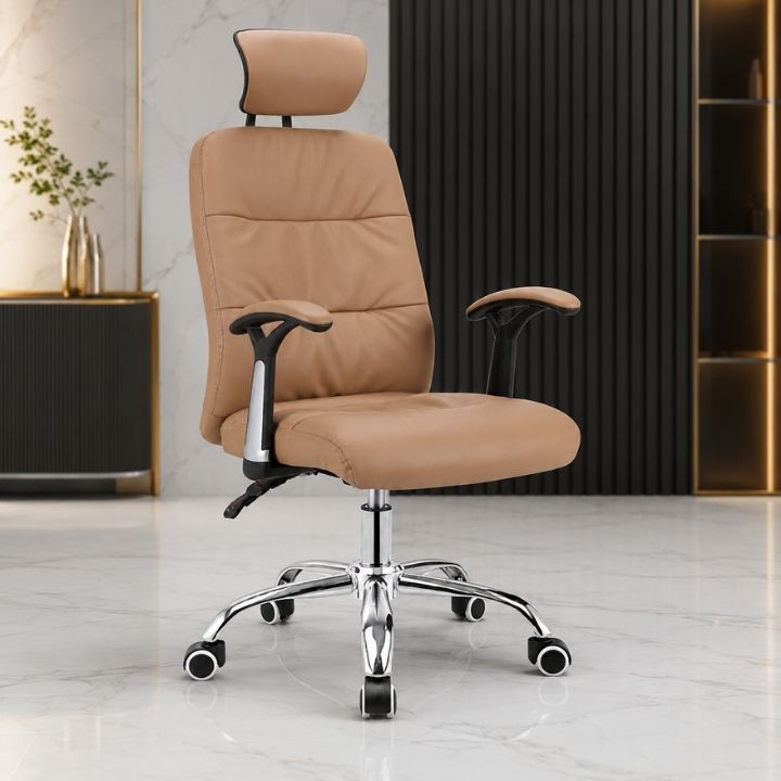 Ghế Văn Phòng Da Cao Cấp GVP G507 Ngả Lưng 90–135° Chính Hãng