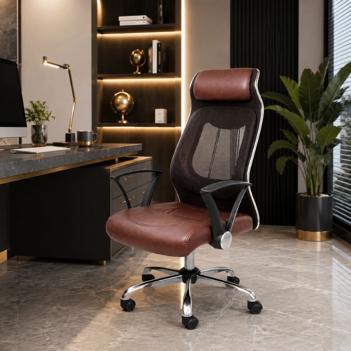 Ghế Văn Phòng Lưng Lưới GVP G502-L2 Ngả Lưng 90–180° Cao Cấp